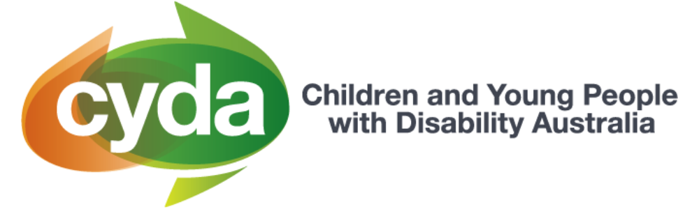 Text reads: Children and young people with disability.